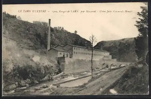 AK Mazamet, Gorges de Larn.Usine Jules Cormouls Houlès