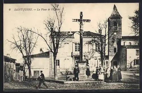 AK Saint-Juery, La Place de l`Eglise