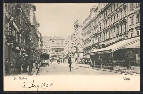 AK Wien, Der Graben mit Geschäften