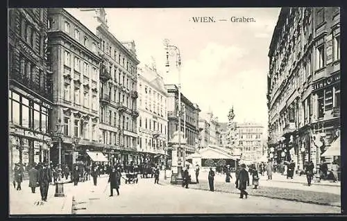 AK Wien, Graben mit Geschäften