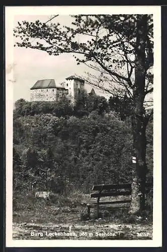 AK Lockenhaus, Blick zur Burg