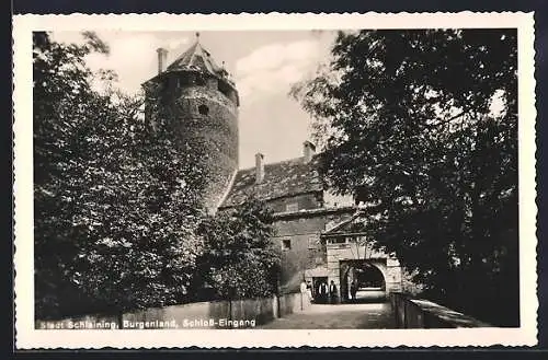 AK Schlaining, Schloss-Eingang