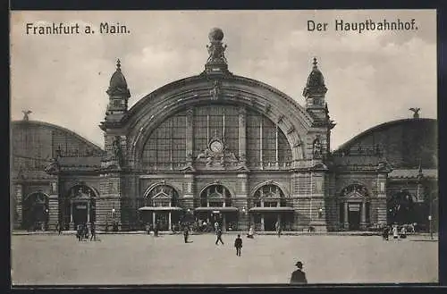 AK Frankfurt a. M., Hauptbahnhof