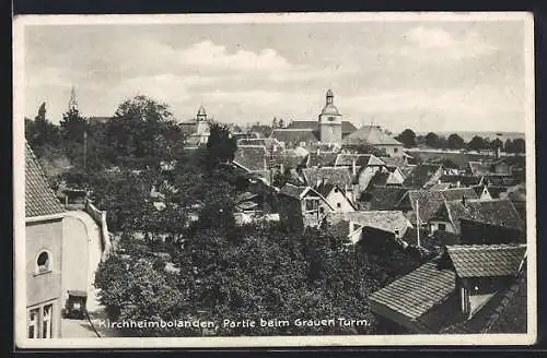 AK Kirchheimbolanden, Partie beim Grauen Turm