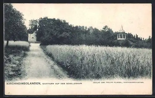 AK Kirchheimbolanden, Wartturm auf dem Schillerhain