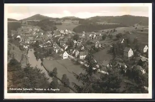 AK Velden a. d. Pegnitz, Teilansicht mit Strassenpartie