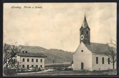 AK Hunding, Kirche und Schule