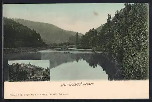 AK Neuleiningen, Partie am Eckbachweiher