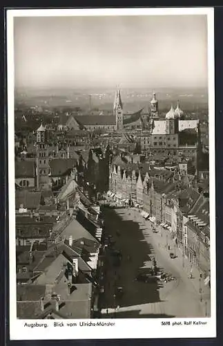 AK Augsburg, Blick vom Ulrichs-Münster