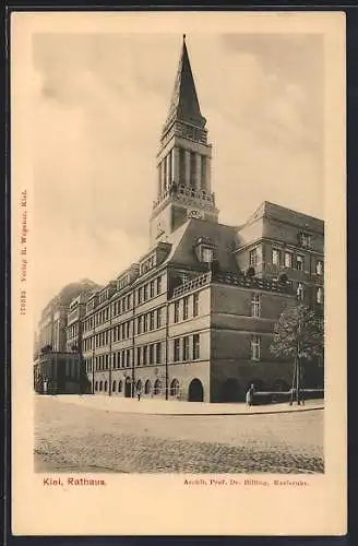 AK Kiel, Rathaus im Sonnenschein