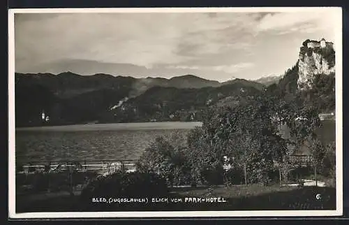 AK Bled, Blick vom Park-Hotel