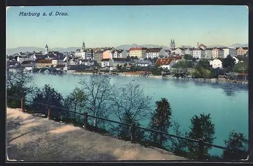 AK Maribor / Marburg a. d. Drau, Panorama