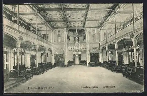 AK Baile-Herculane, Casino-Salon im Kursalon