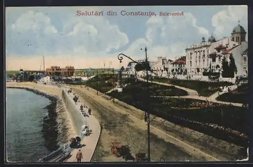 AK Constanta, Bulevardul si Vedere generala