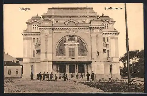 AK Focsani, am Stadttheater