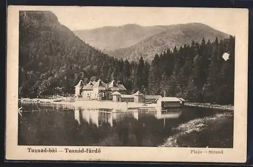 AK Tusnad-bai, Plaja