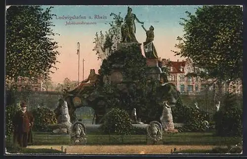 AK Ludwigshafen a. Rhein, Jubiläumsbrunnen