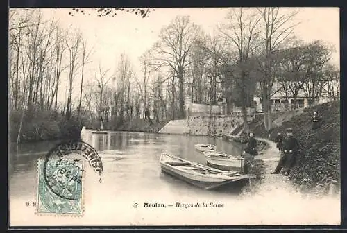 AK Meulan, Berges de la Seine