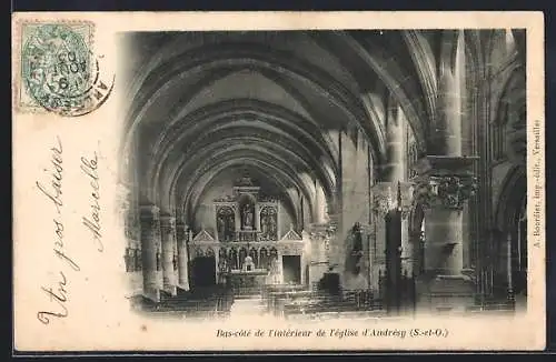 AK Andresy, Bas-cote de l`interieur de l`eglise