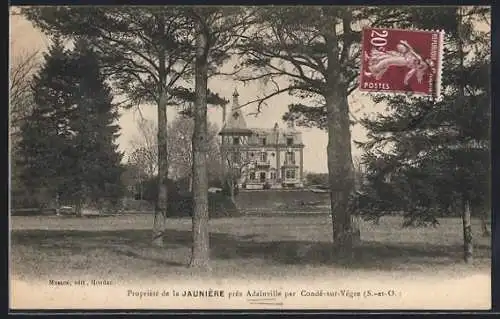 AK Conde-sur-Vegre, Propriete de la Jauniere pres Adainville