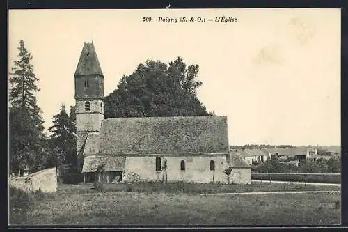 AK Poigny, L`Eglise