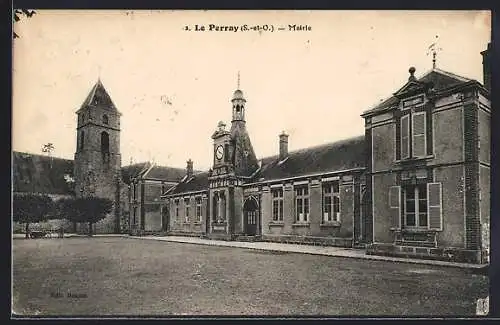 AK Le Perray, Mairie