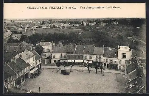 AK Neauphle-le-Chateau, Vue Panoramique