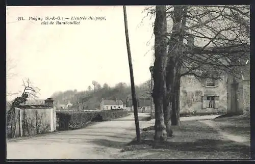 AK Poigny, L'Entree du pays Cote de Rambouillet