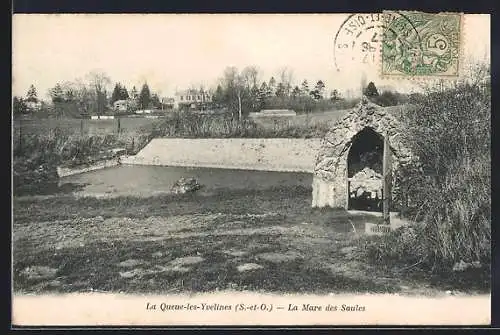 AK La Queue-les-Yvelines, La Mare des Saules