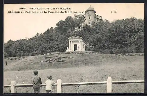 AK St-Rèmy-les-Chevreuse, Chateau et Tombeau de la Famille de Montgomery