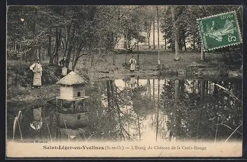 AK Saint-Léger-en-Yvelines, L`Étang du Château de la Croix-Rouge