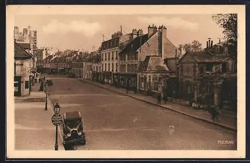 AK Mantes-sur-Seine, Avenue de la Rèpublique