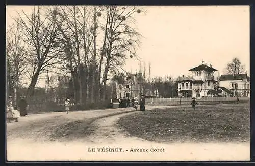 AK Le Vesinet, Avenue Corot