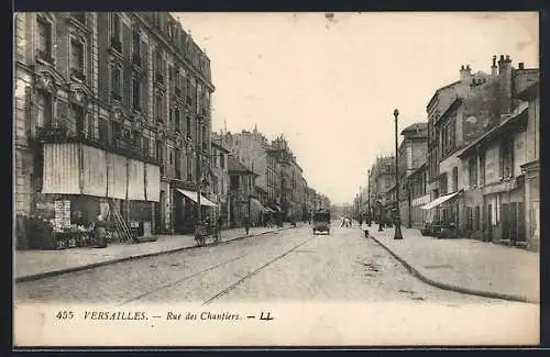 AK Versailles, Rue des Chantiers