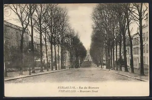 AK Versailles, Rue des Rèservoirs