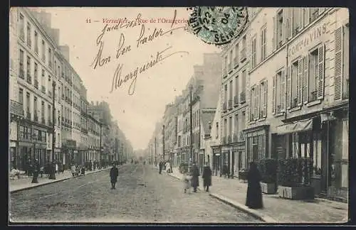 AK Versailles, Rue de l`Orangerie