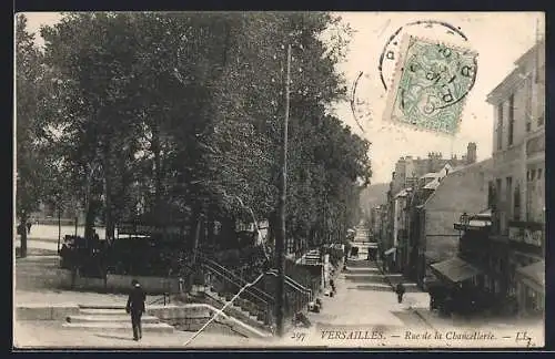 AK Versailles, Rue de la Chancellerie