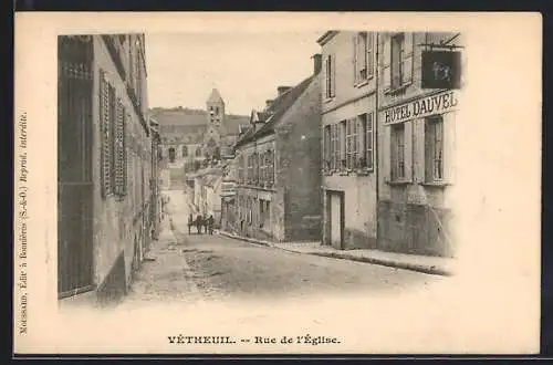 AK Vètheuil, Rue de l`Èglise