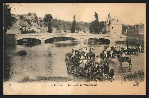 AK Poitiers, Le Pont de Rochereuil