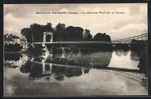 AK Bonneuil-Matours /Vienne, Le nouveau Pont sur la Vienne