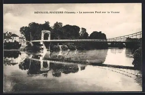 AK Bonneuil-Matours /Vienne, Le nouveau Pont sur la Vienne