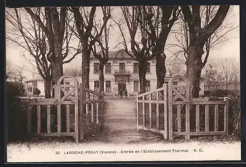 AK Laroche-Posay /Vienne, Entrée de l`Etablissement Thermal