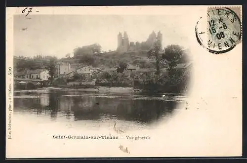 AK Saint-Germain-sur-Vienne, Vue Generale