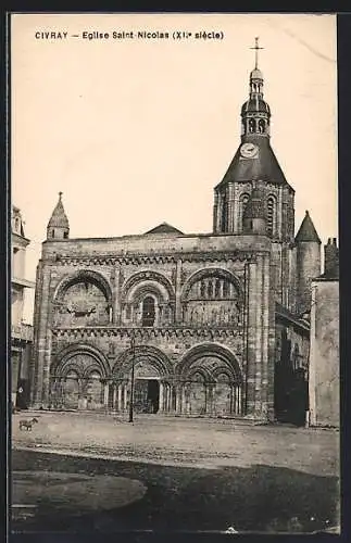 AK Civray, Eglise Saint-Nicolas