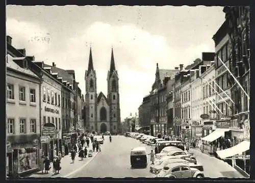 AK Hof an der Saale, Altstadt und Marienkirche