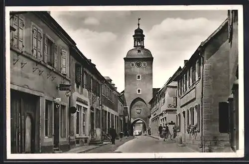 AK Kirchheimbolanden, Vorstadt mit Hotel Alte Post