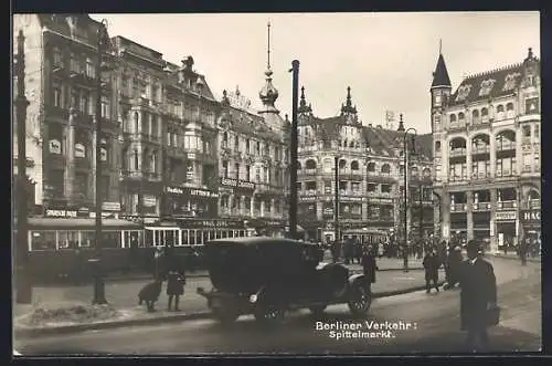 AK Berlin, Verkehr am Spittelmarkt