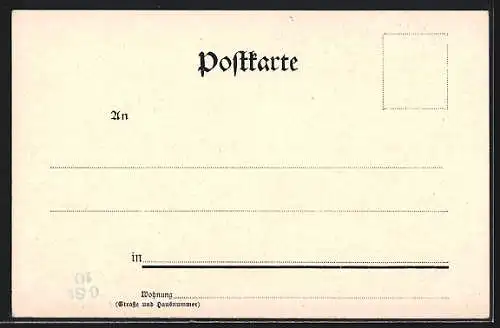 Künstler-AK Trechtingshausen, Sicht auf die Clemskapelle, Dampfer in Fahrt