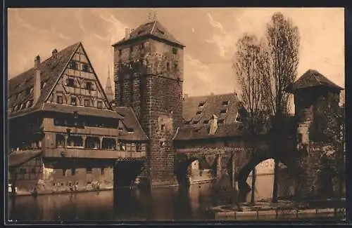 AK Nürnberg, Blick auf den Kenkersteg