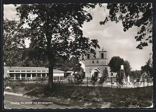 AK Gauting, Evangelische Kirche mit Kindergarten